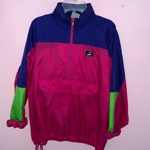 multi color wind breaker